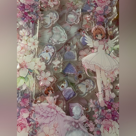 Cardcaptor Sakura Angel Blossom Edition Interactive Floating Charm A5 Journal - Picture 4 of 6